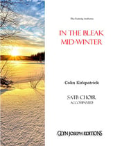 In the Bleak Mid-winter SATB choral sheet music cover